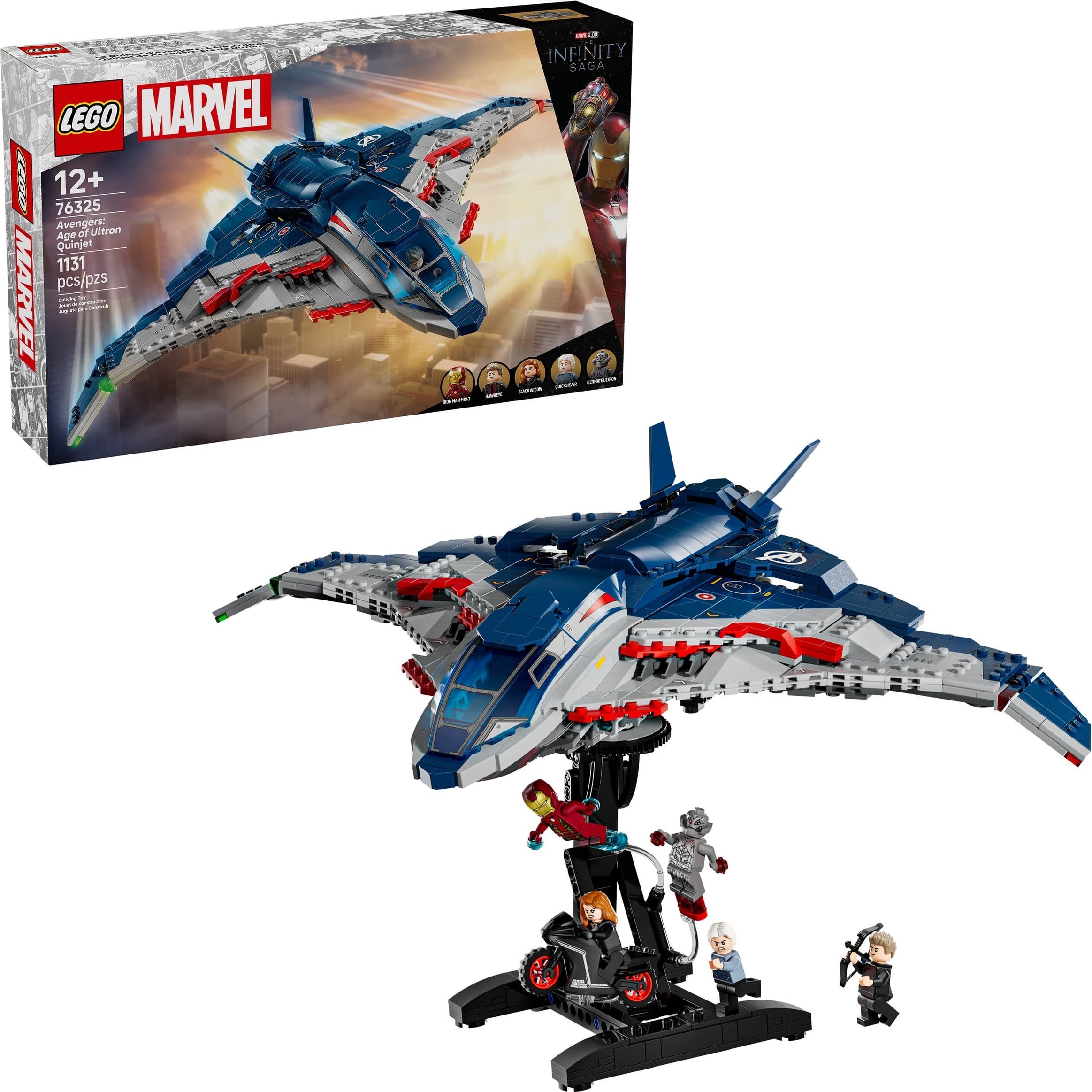 Avengers: Age of Ultron Quinjet box art